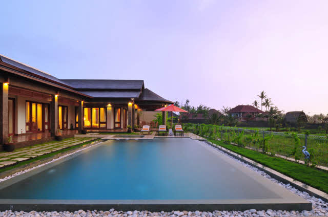the villa